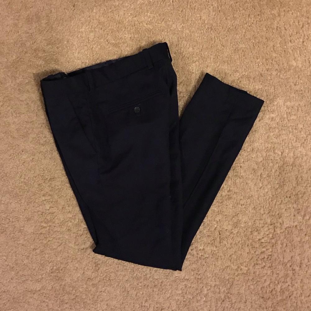 Dark blue pants